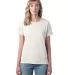 Alternative Apparel 1172 Ladies' Her Go-To T-Shirt in Natural front view