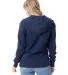 Alternative Apparel 8805PF Unisex Eco-Cozy Fleece  in Midnight navy back view