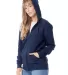 Alternative Apparel 8805PF Unisex Eco-Cozy Fleece  in Midnight navy side view