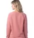 Alternative Apparel 8626 Ladies' Lazy Day Pullover in Rose bloom back view