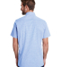 Artisan Collection by Reprime RP221 Mens Microchec in Lt blue/ white back view