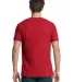 Next Level 6210 Men's CVC Crew in Red back view