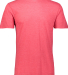 Augusta Sportswear 3065 Adult 3.8 oz., Tri-Blend T in Red heather front view