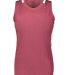 Augusta Sportswear 2436 Ladies' Crossover Tank in Maroon/ white front view