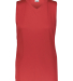 Augusta Sportswear 4794 Ladies' Sleeveless Wicking in Red front view