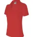 Bayside Apparel 1050 Junior's 6.2 oz., 100% Cotton in Red side view