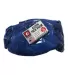 Bayside Apparel 1900 Adult Cotton Face Mask Made i in Royal blue side view