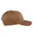 Big Accessories BX020SB Adult Structured Twill 6-P in Heritage brown side view