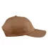 Big Accessories BX880SB Unstructured 6-Panel Cap in Heritage brown side view