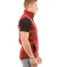 Burnside Clothing 3910 Men's Sweater Knit Vest in Heather red side view