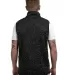 Burnside Clothing 3910 Men's Sweater Knit Vest in Heather black back view
