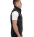 Burnside Clothing 3910 Men's Sweater Knit Vest in Heather black side view