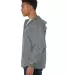 Champion Clothing CO125 Adult Full-Zip Anorak Jack in Graphite side view