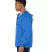 Champion Clothing CO125 Adult Full-Zip Anorak Jack in Royal side view