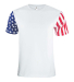 Code V 3976 Men's Stars & Stripes T-Shirt in Stars/ stripes front view