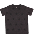 Code V 3029 Toddler Five Star T-Shirt in Smoke star front view