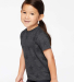 Code V 3029 Toddler Five Star T-Shirt in Smoke star side view