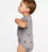 Code V 4329 Infant Five Star Bodysuit GRANITE HTH STAR side view