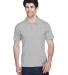 Team 365 TT20 Men's Charger Performance Polo in Sport silver front view