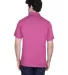 Core 365 TT20 Men's Charger Performance Polo SPORT CHRTY PINK back view