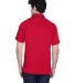 Core 365 TT20 Men's Charger Performance Polo SPORT RED back view