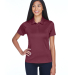 Team 365 TT20W Ladies' Charger Performance Polo in Sport maroon front view