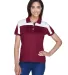 Core 365 TT22W Ladies' Victor Performance Polo SPORT MAROON front view