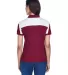 Core 365 TT22W Ladies' Victor Performance Polo SPORT MAROON back view