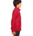 Core 365 TT90Y Youth Campus Microfleece Jacket SPORT RED side view