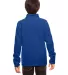 Core 365 TT90Y Youth Campus Microfleece Jacket SPORT ROYAL back view