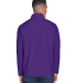 Team 365 TT80 Men's Leader Soft Shell Jacket in Sport purple back view