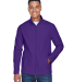 Team 365 TT80 Men's Leader Soft Shell Jacket in Sport purple front view