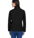 Core 365 TT80W Ladies' Leader Soft Shell Jacket BLACK back view
