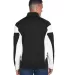 Core 365 TT34 Men's Elite Performance Full-zip BLACK/ WHITE back view