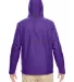 Core 365 TT72 Adult Conquest Jacket With Fleece Li SPORT PURPLE back view