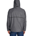 Team 365 TT70 Adult Conquest Jacket With Mesh Lini in Sport graphite back view