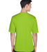 Team 365 TT11 Men's Zone Performance T-Shirt in Acid green back view