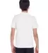 Core 365 TT11Y Youth Zone Performance T-Shirt WHITE back view
