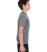 Core 365 TT11Y Youth Zone Performance T-Shirt SPORT GRAPHITE side view