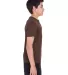 Core 365 TT11Y Youth Zone Performance T-Shirt SPORT DARK BROWN side view