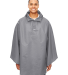 Team 365 TT71 Adult Zone Protect Packable Poncho in Sport graphite front view