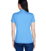 Team 365 TT21W Ladies' Command Snag Protection Pol in Sport light blue back view