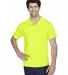 Core 365 TT21 Men's Command Snag Protection Polo SAFETY YELLOW front view