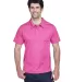 Core 365 TT21 Men's Command Snag Protection Polo SPRT CHRITY PINK front view