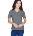 Team 365 TT11W Ladies' Zone Performance T-Shirt in Sport graphite front view