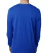 Next Level 3601 Men's Long Sleeve Crew in Royal back view