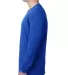Next Level 3601 Men's Long Sleeve Crew in Royal side view