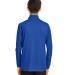 Team 365 TT31Y Youth Zone Performance Quarter-Zip in Sport royal back view