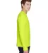 Core 365 TT11L Men's Zone Performance Long-Sleeve  SAFETY YELLOW side view
