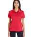 Team 365 TT51W Ladies' Zone Performance Polo in Sport red front view